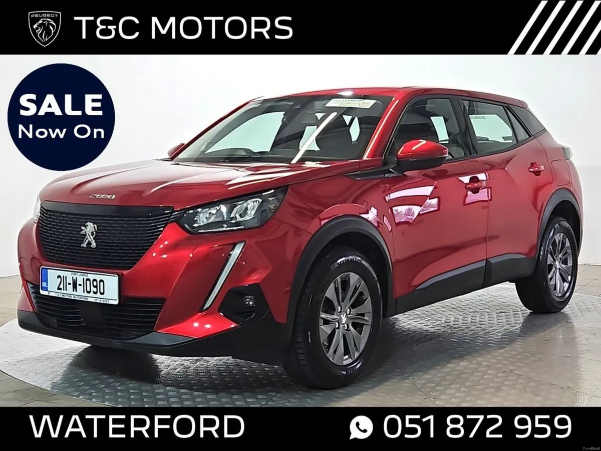 Peugeot 2008 Low Mileage! Reversing Camera With Se - Image 1