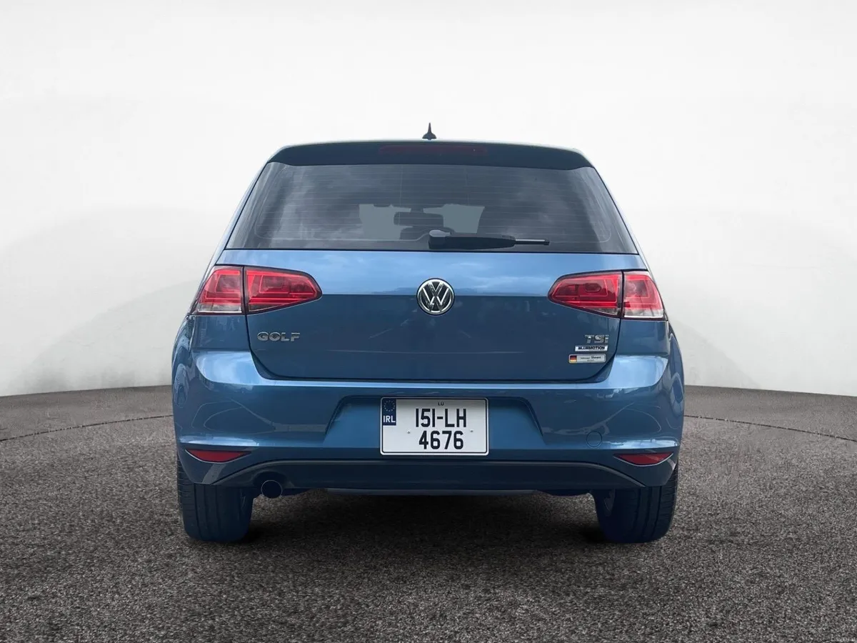 2015 Blue Volkswagen Golf 1.2 TSI Highline - Image 4