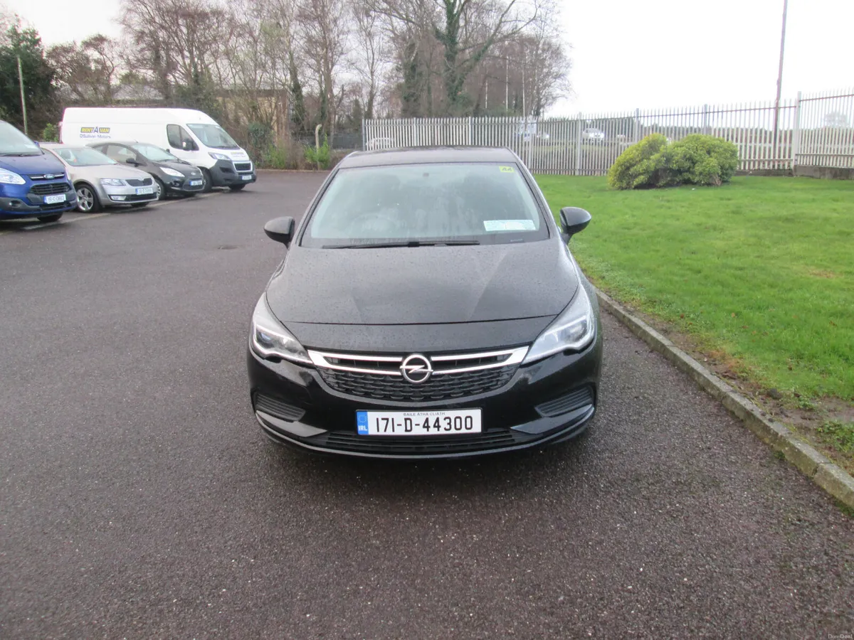 2017 Opel Astra 1.6 Cdti 5 Door71,897 km NCT 05/27 - Image 1