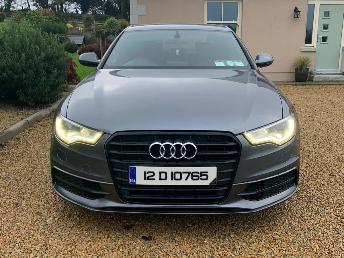 2012 audi a6 black edition - Image 2