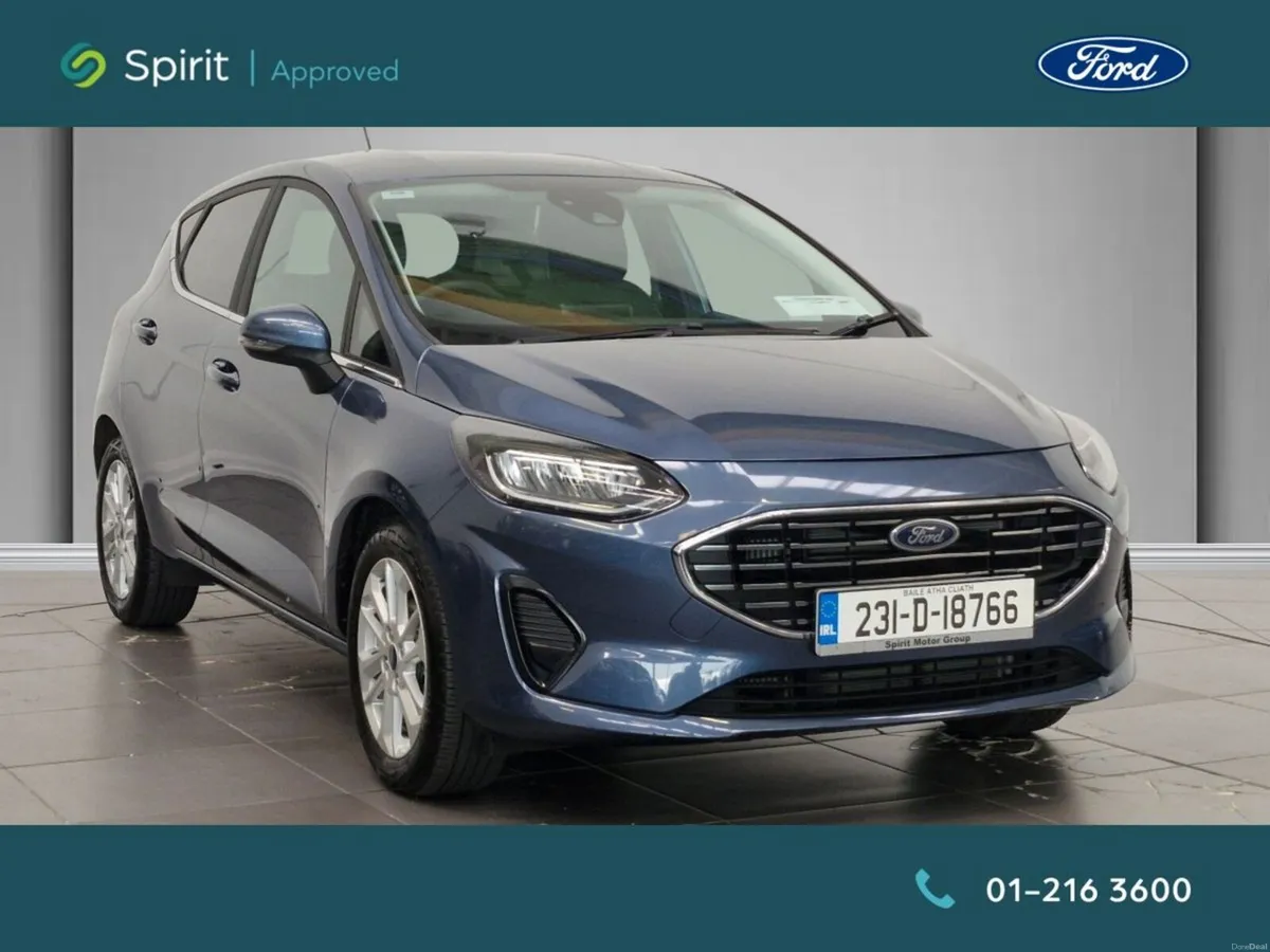 Ford Fiesta TITANIUM 1.0T**ONLY 12K KMS**CALL ALAN - Image 1