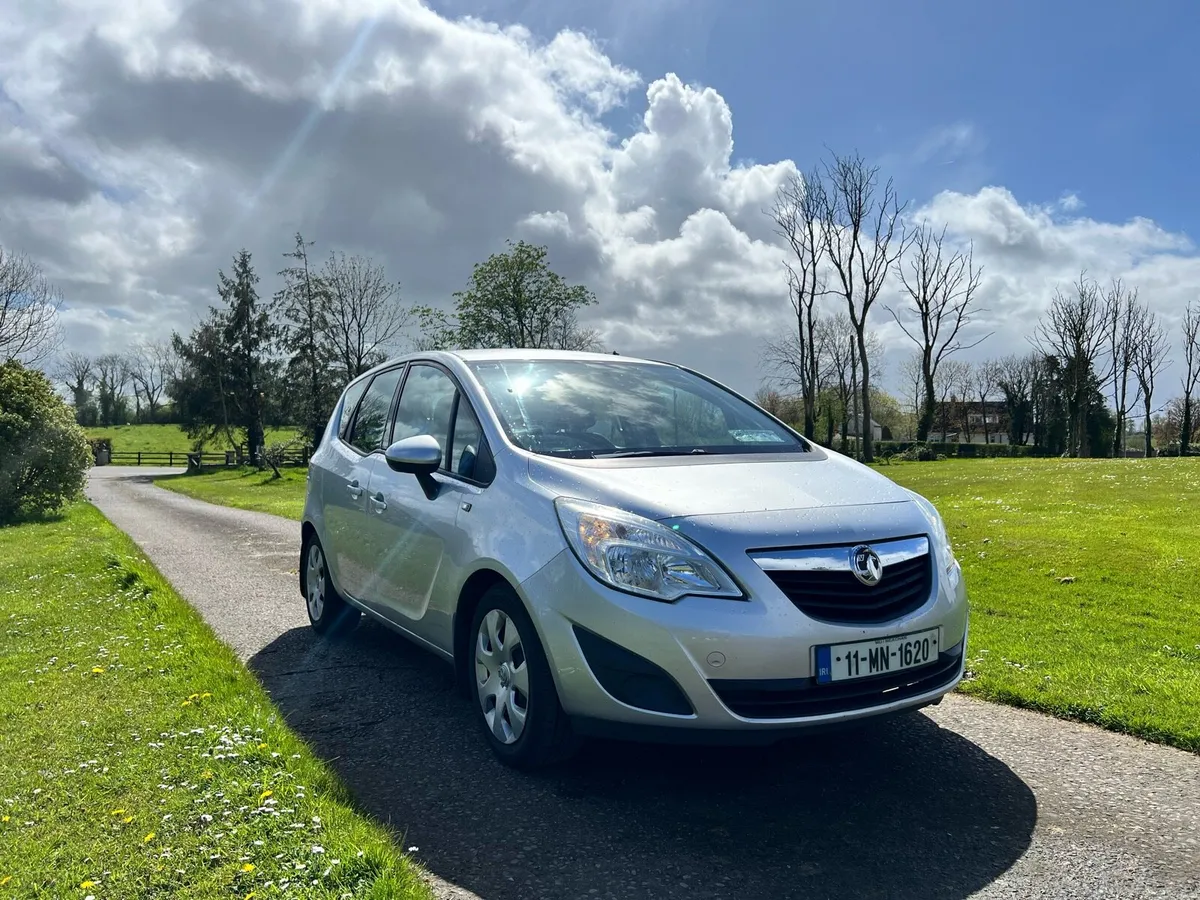 12 Vauxhall Meriva 1.2 Diesel new NCT LOW Miles - Image 1