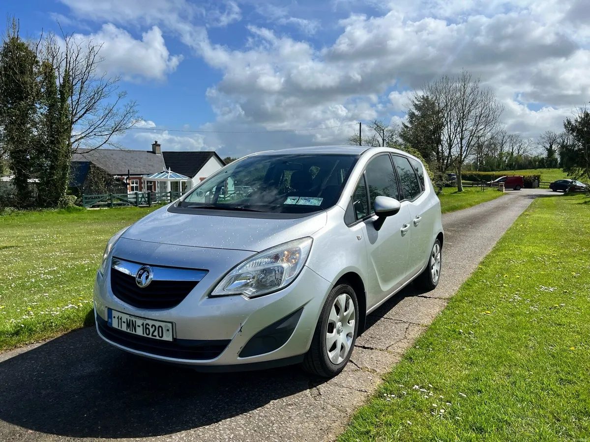 12 Vauxhall Meriva 1.2 Diesel new NCT LOW Miles - Image 3