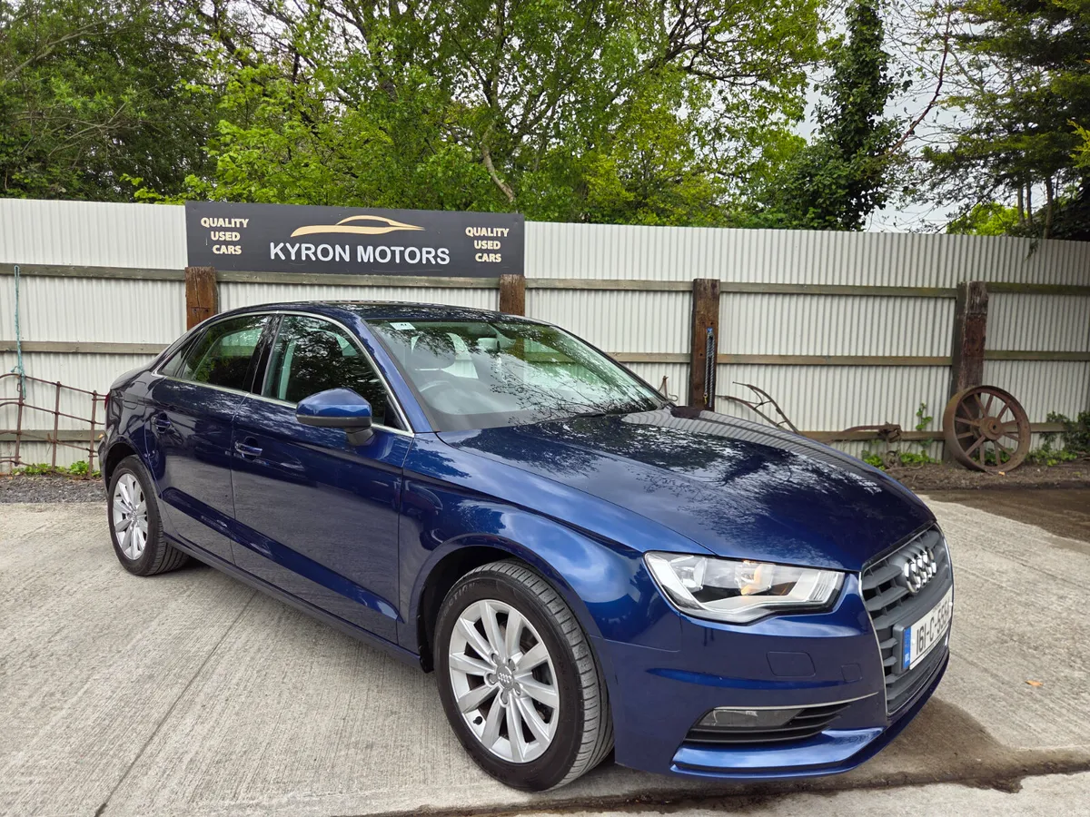 2016 Audi A3 Saloon 1.6 TDI Manual Low mileage NCT - Image 4