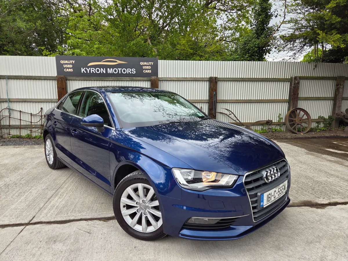 2016 Audi A3 Saloon 1.6 TDI Manual Low mileage NCT - Image 1