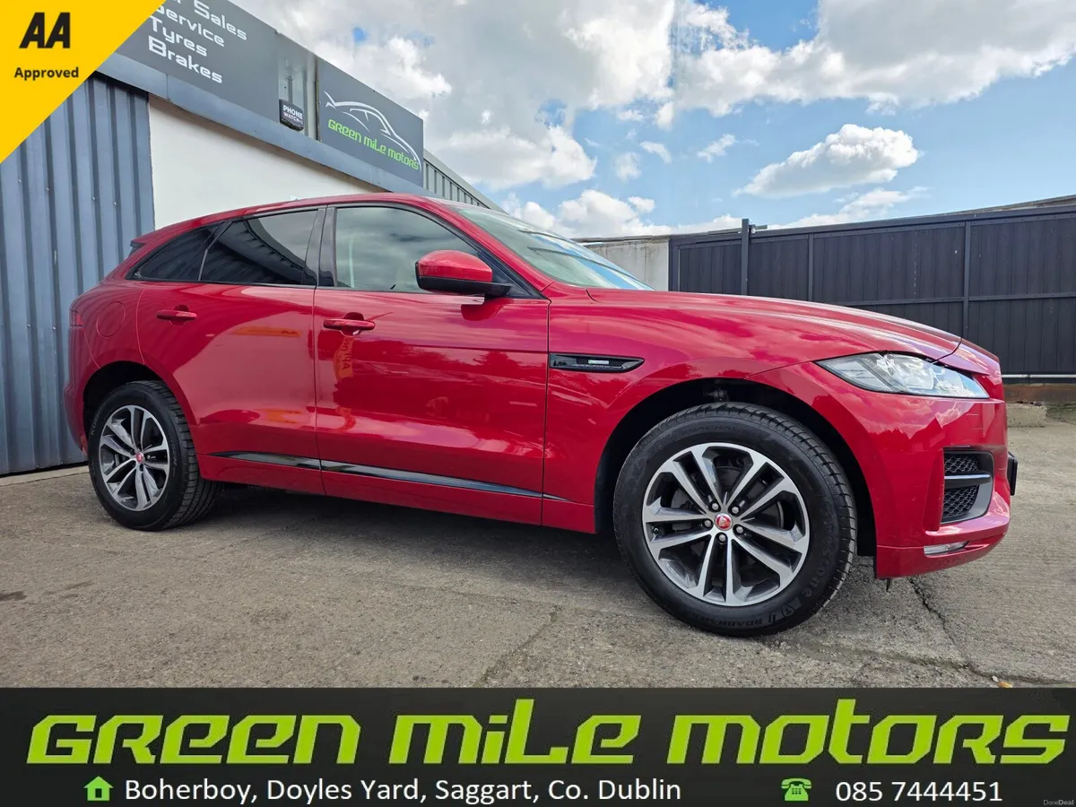 2019 JAGUAR F-PACE * R-SPORT * ONLY 35K MILES - Image 1