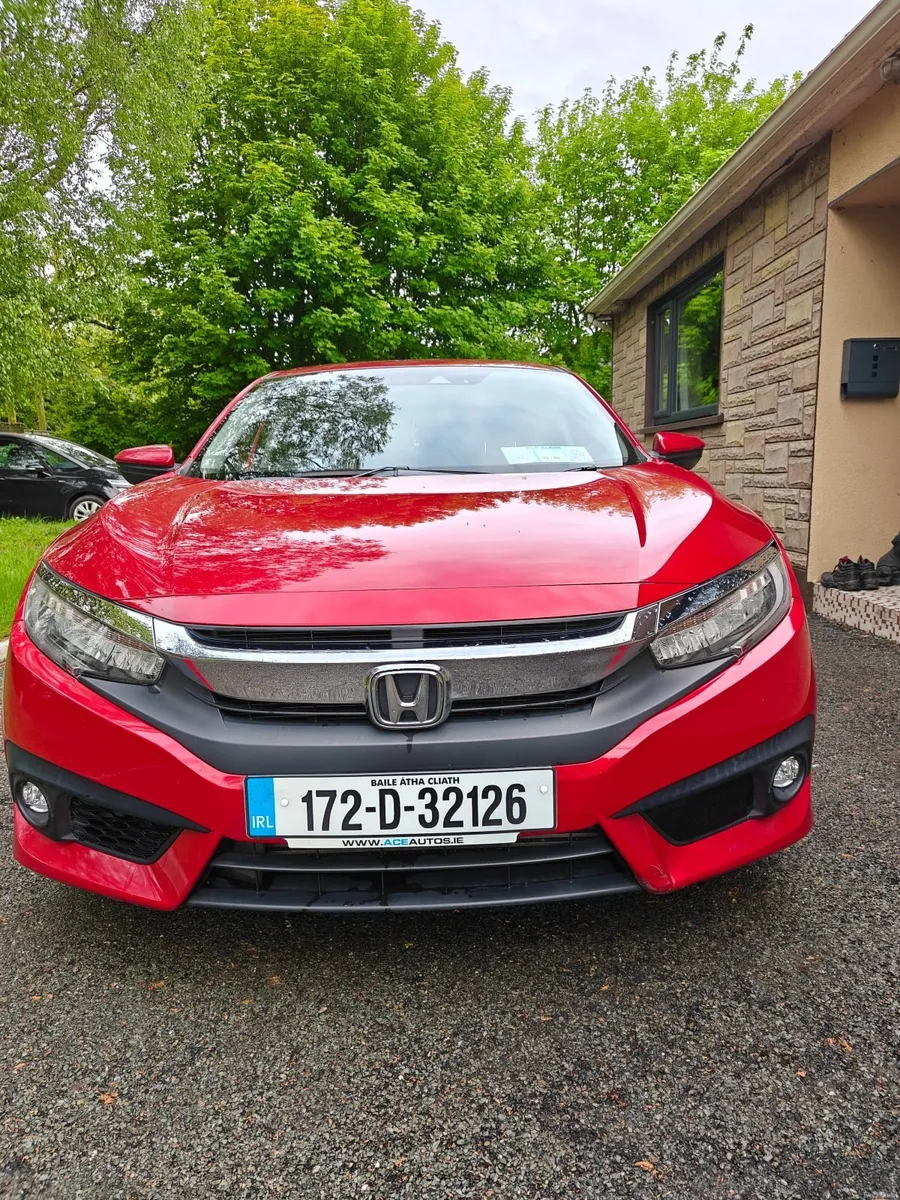2017 Honda Civic 1.5l Petrol Auto Sedan. NCT - Image 2