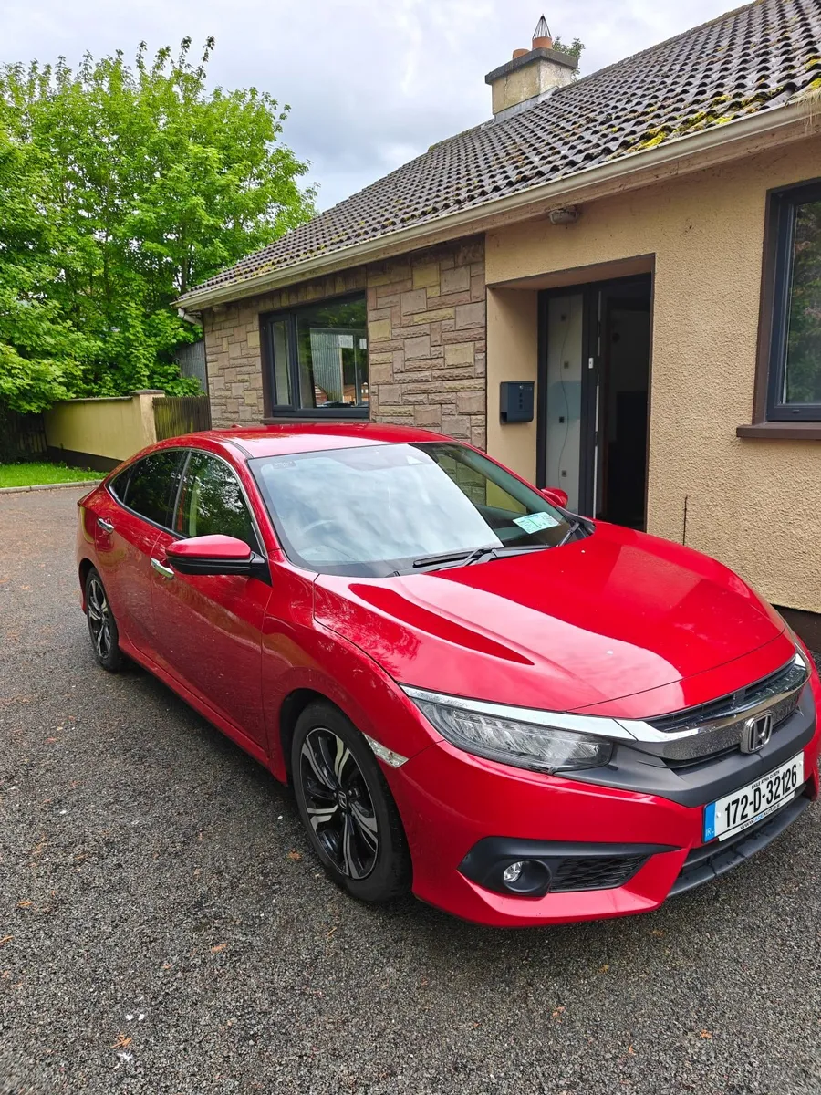 2017 Honda Civic 1.5l Petrol Auto Sedan. NCT - Image 1