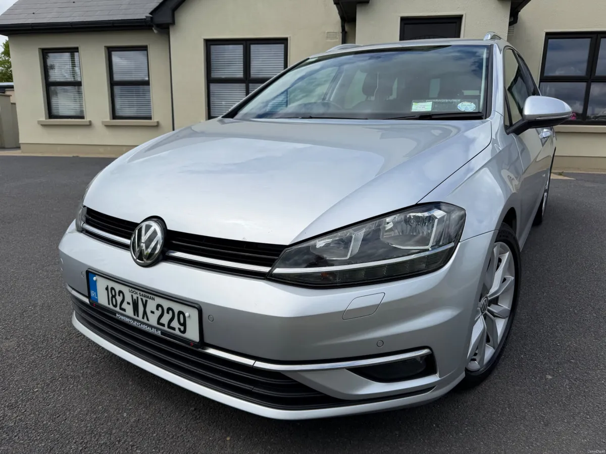 2018 VW Golf Estate 1.6 Diesel Highline NCT 07/28 - Image 1