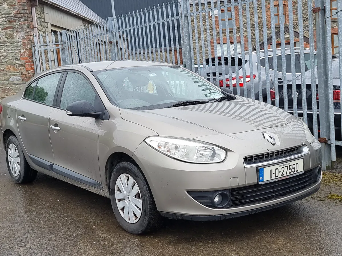 Renault Fluence 2011 diesel ⛽️ nct&tax €1,555 - Image 1