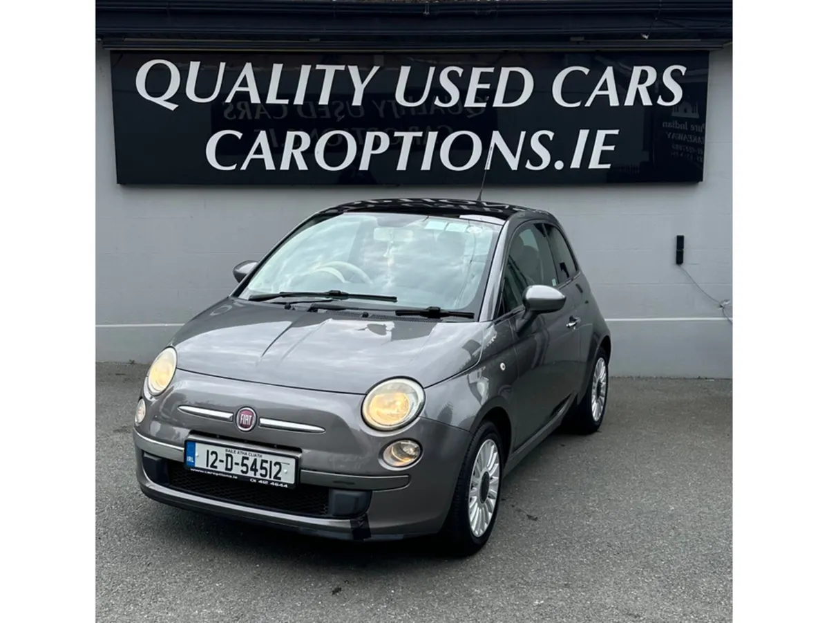Fiat 500 1.2 LOUNGE 69BHP 3DR//1 YEARS ROAD TAX// - Image 4