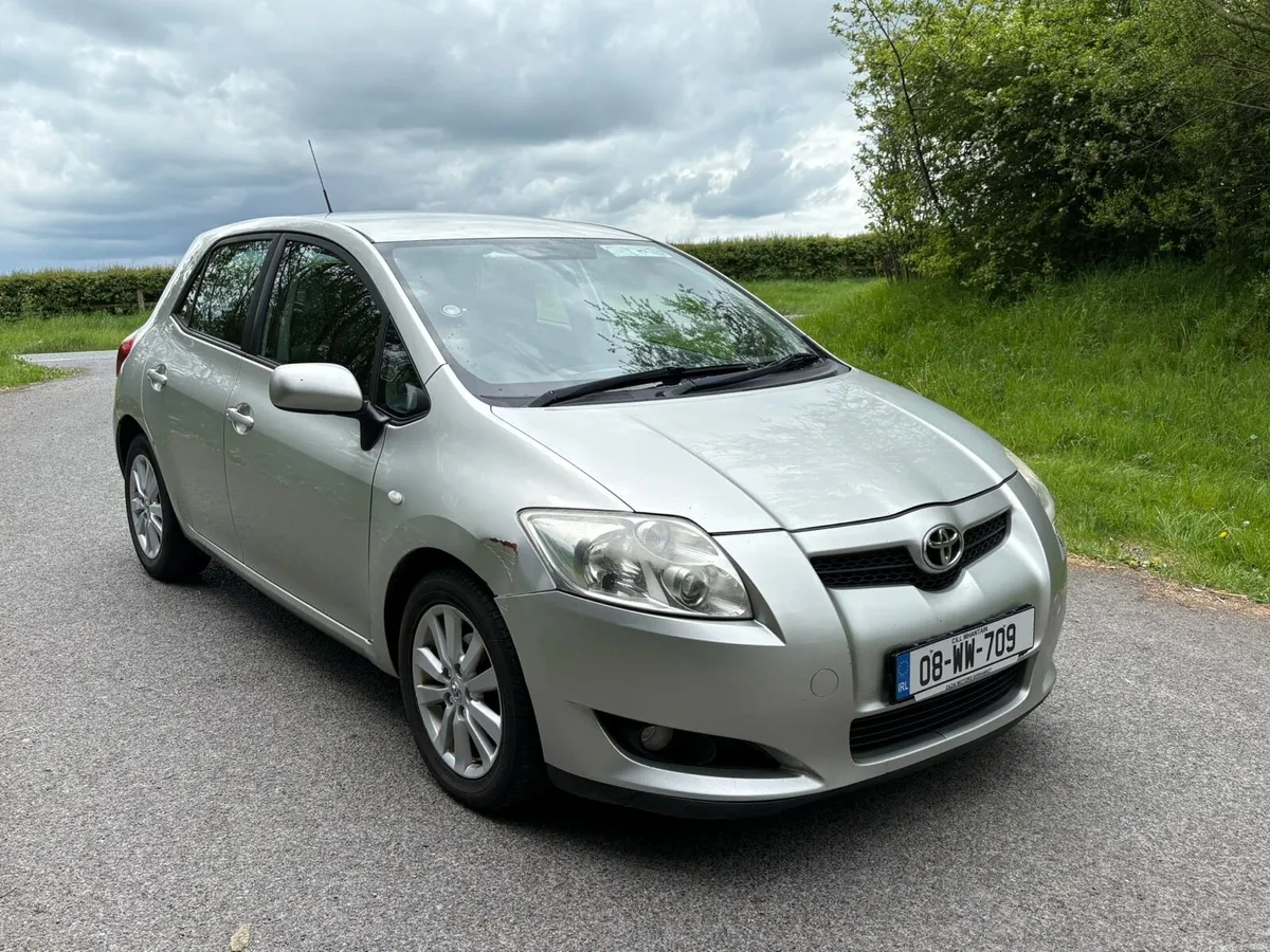 08 Toyota Auris 1.4 Diesel Automatic Nct 12/26 Tax - Image 1