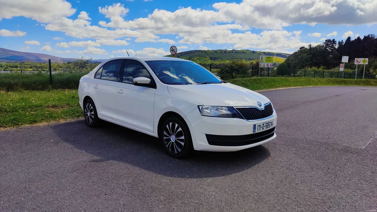Skoda Rapid 2017 1.4 Diesel White - Image 1