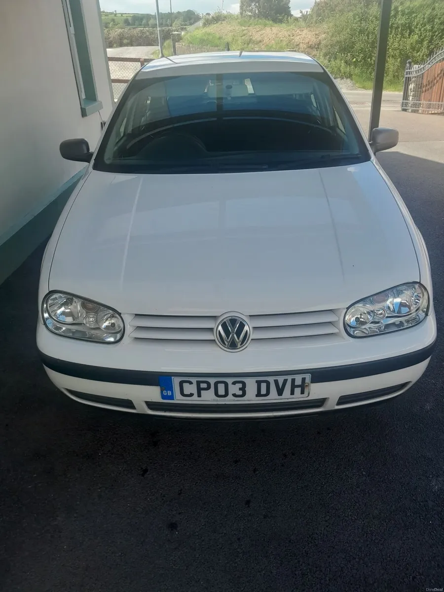 2003 Volkswagen Golf 1.9 GT TDI Geuine White Low M - Image 4