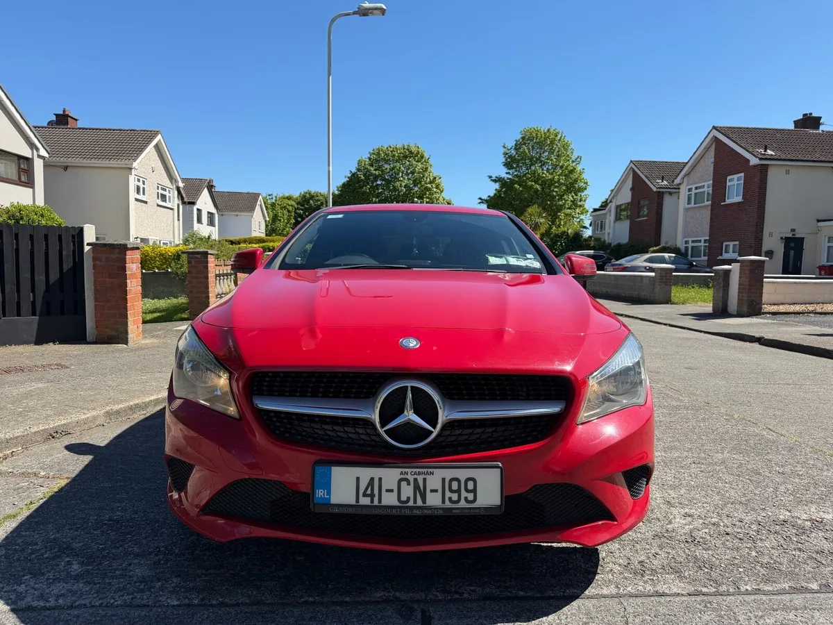 Mercedes CLA200 2014 Low M. Irish Car (New NCT) - Image 2