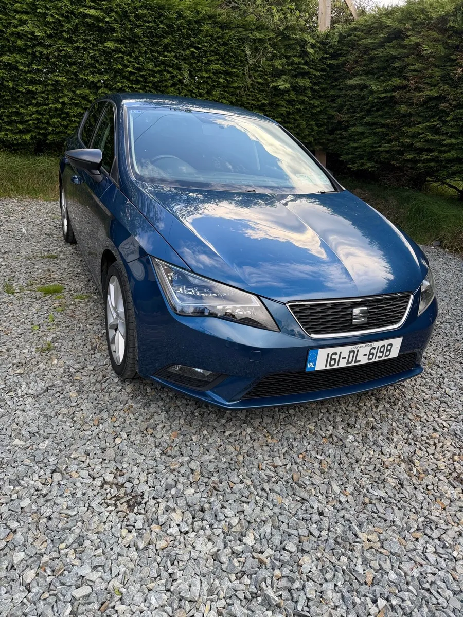 Seat Leon 2016 blue 1.6 TDI - Image 1