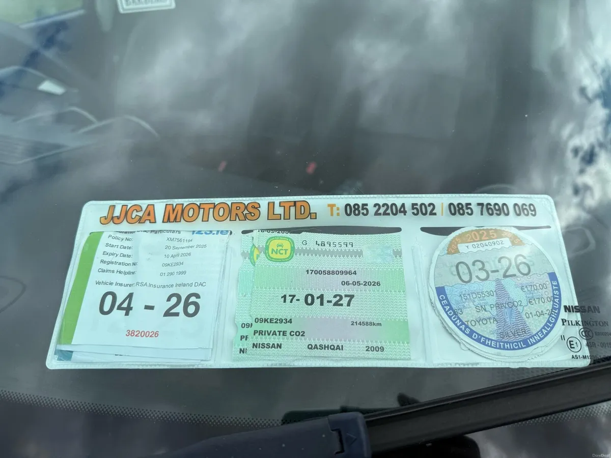 2009 Nissan Qashqai+2 turning not starting - Image 6