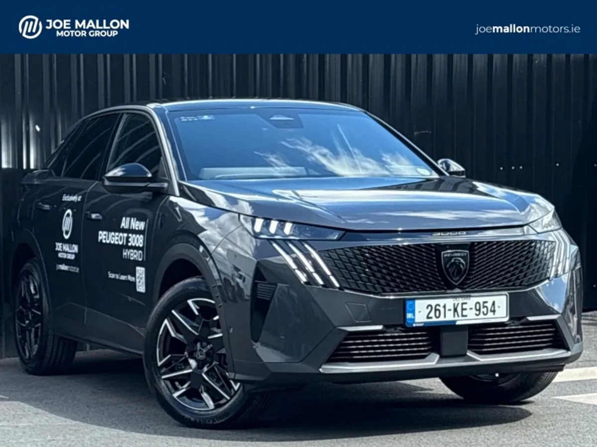 Peugeot 3008 1.2 MHEV 145bhp eDCS6 GT Hybrid ** Am - Image 1
