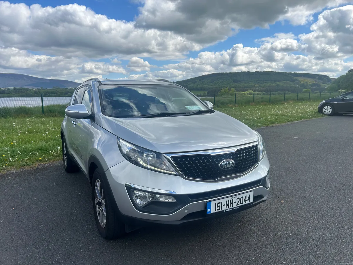 Kia Sportage 2015, low milage , black leather - Image 1