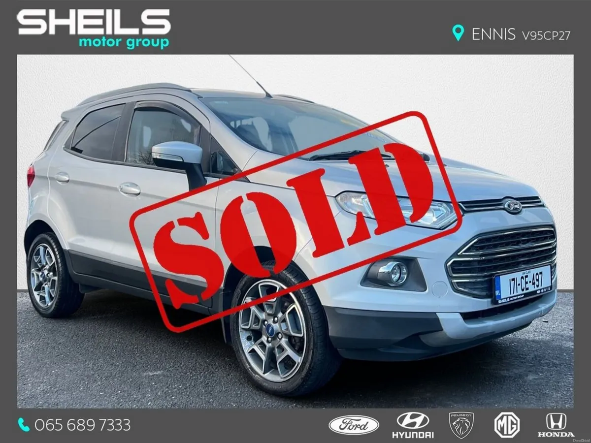Ford EcoSport *SOLD* 1.5 Diesel Titanium - Image 1