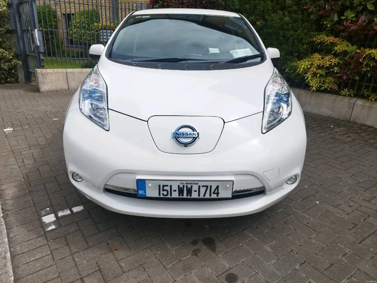 151 Nissan Leaf  electric low mileage NCT 07/27 - Image 2