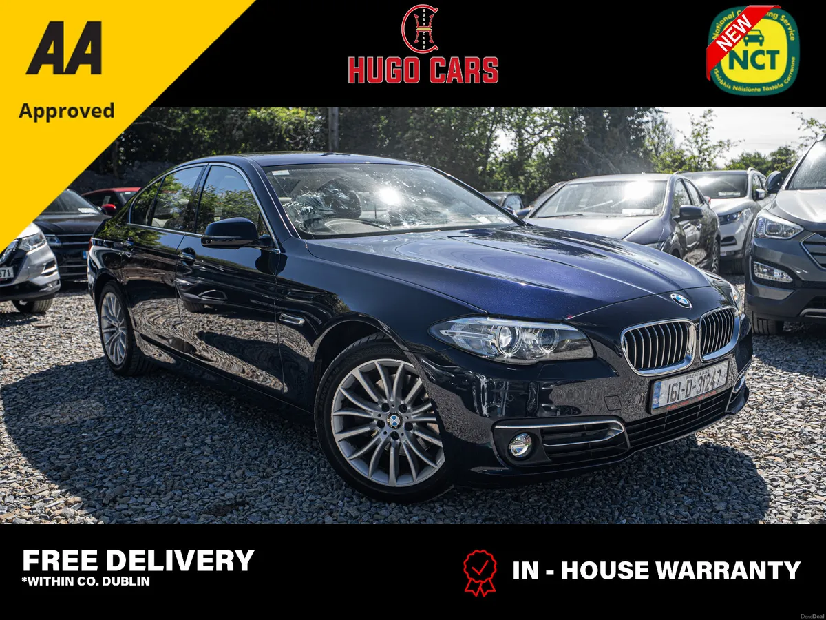 2016 BMW 520d Auto/Only 93k/1yr warranty - Image 1