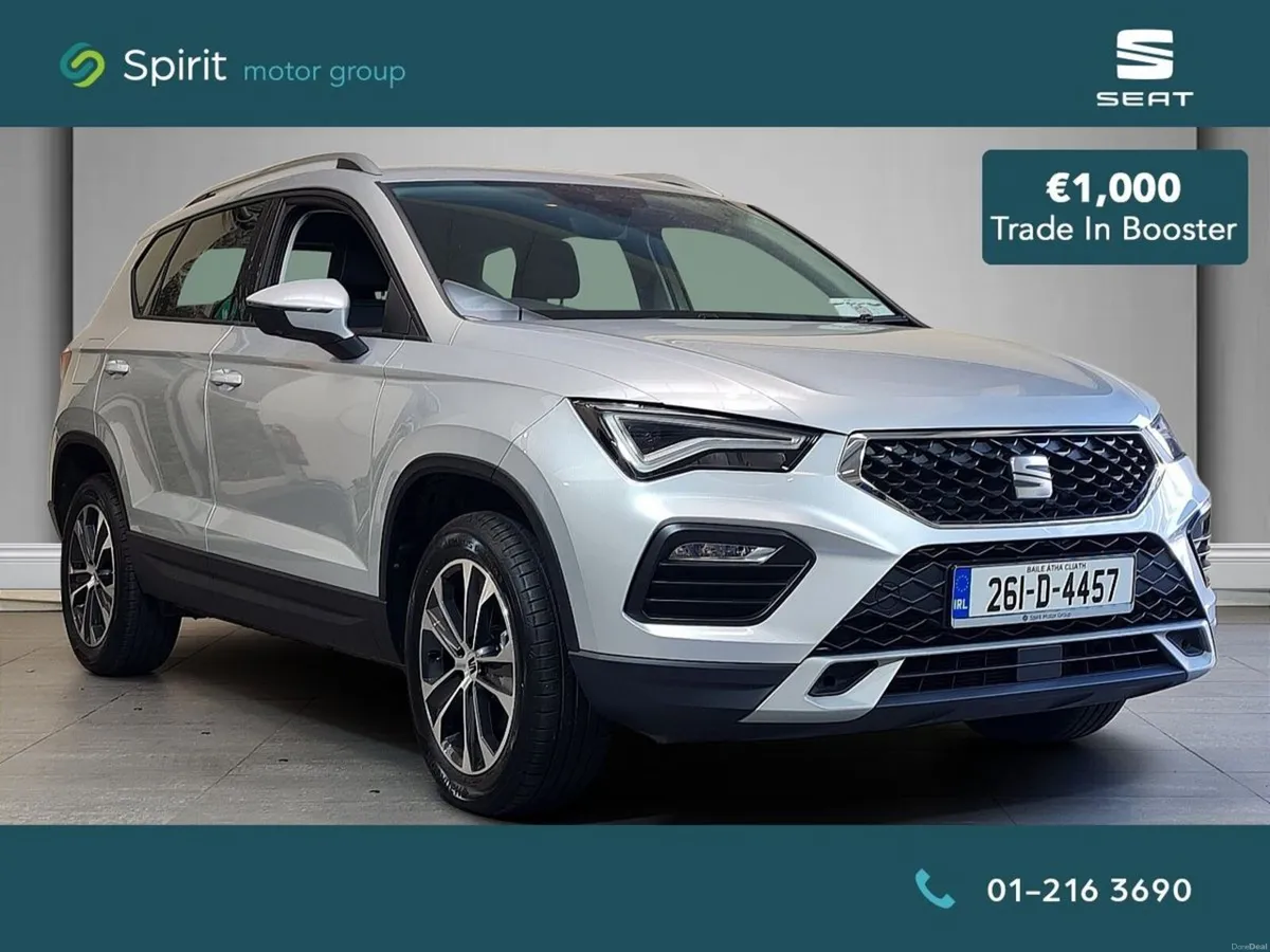 SEAT Ateca 1.0TSI 115hp SE+***Call Stephen 0864621 - Image 1