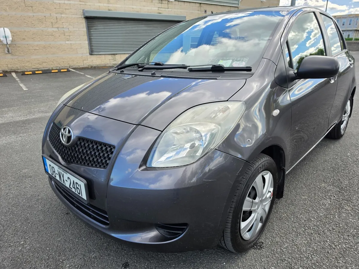 2008 Toyota Yaris 1.3 Luna NCT 02/27  Taxed 08/26 - Image 2