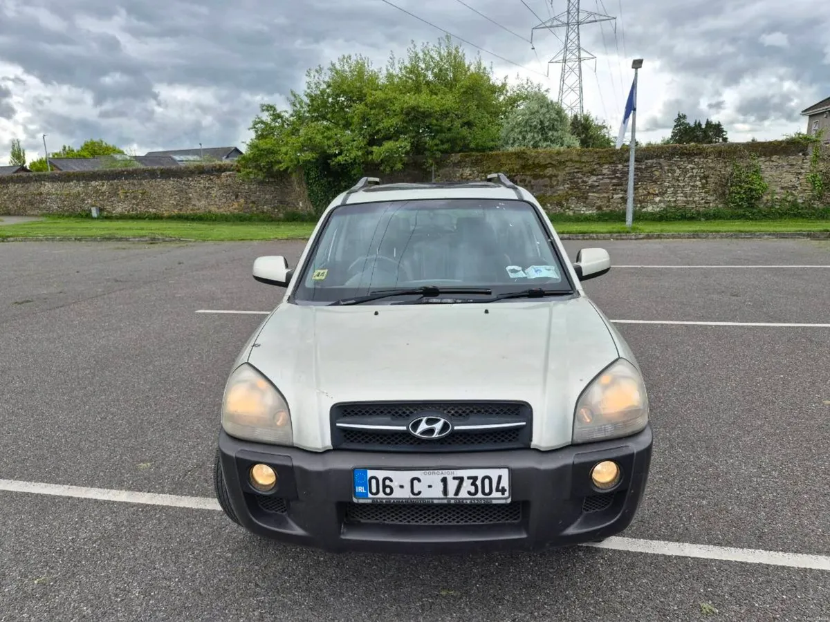 2006 Hyundai Tucson 2.0TD with Nct & Tax - Image 1