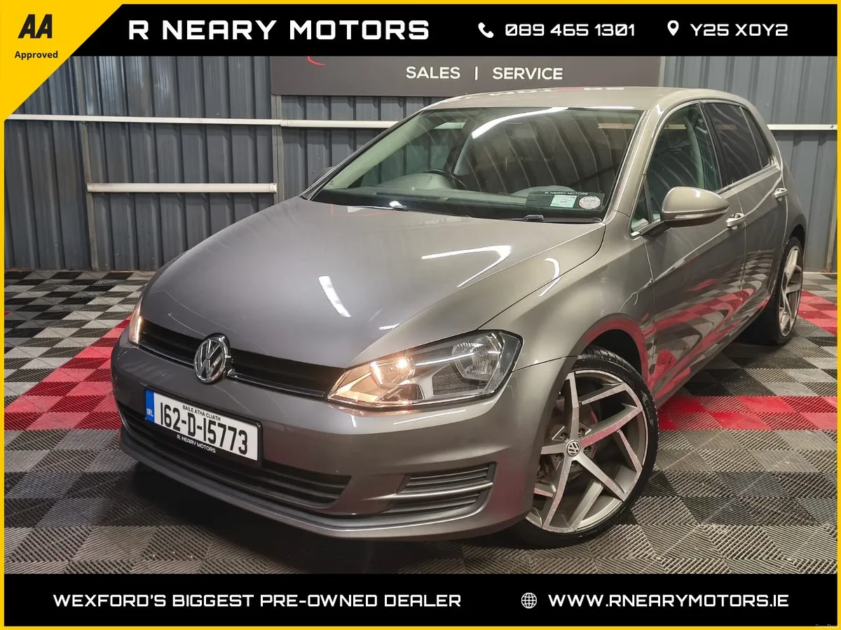 2016 162 Volkswagen Golf 1.6 TDI  110HP Trendline - Image 1