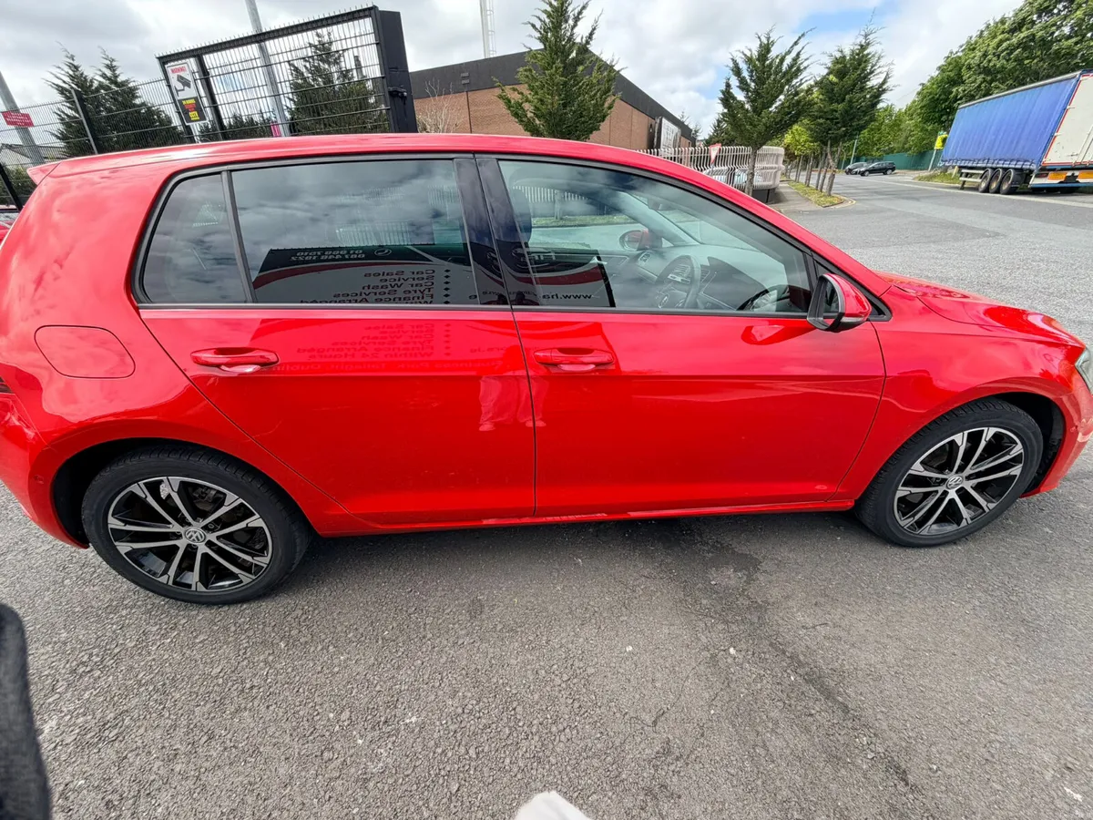2019 Red Volkswagen Golf - Image 4