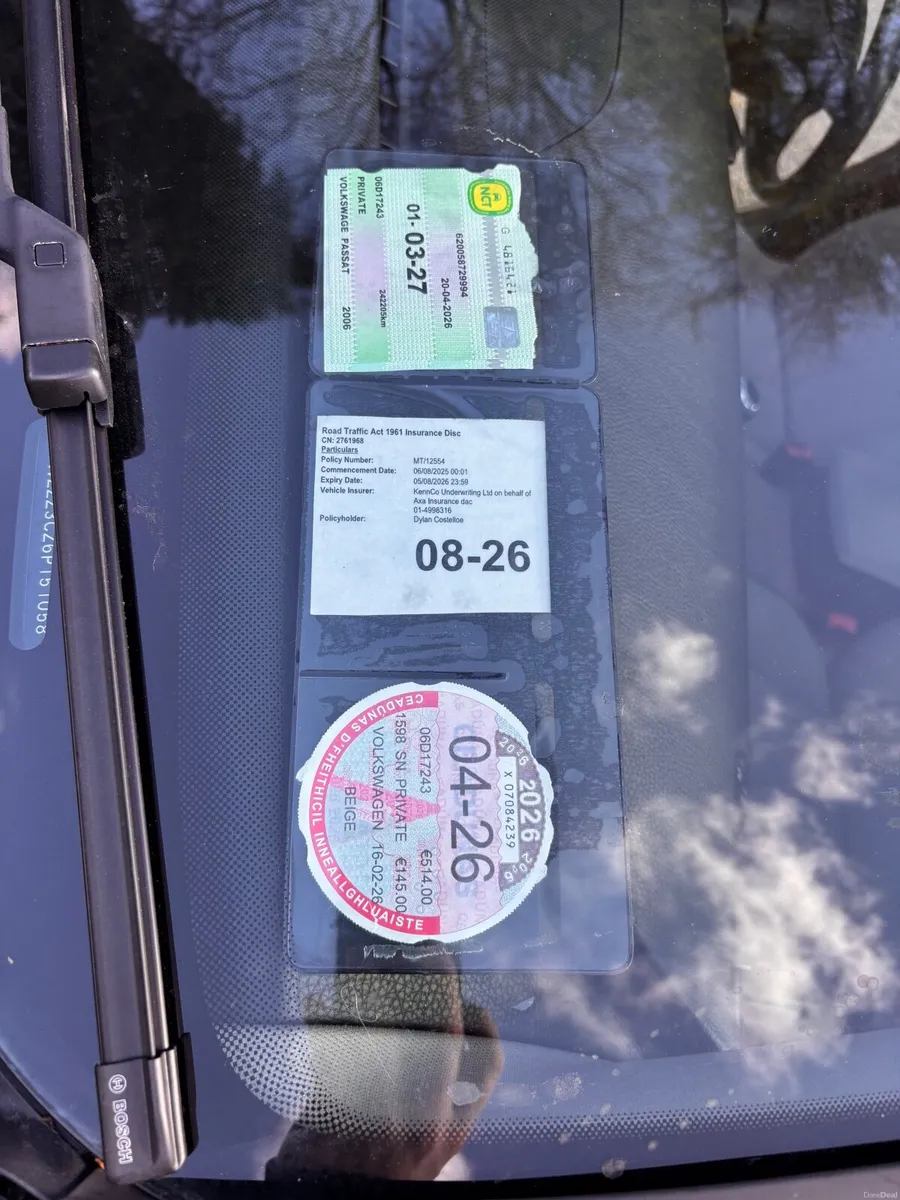 Volkswagen Passat Petrol New NCT 03/27 - Image 2