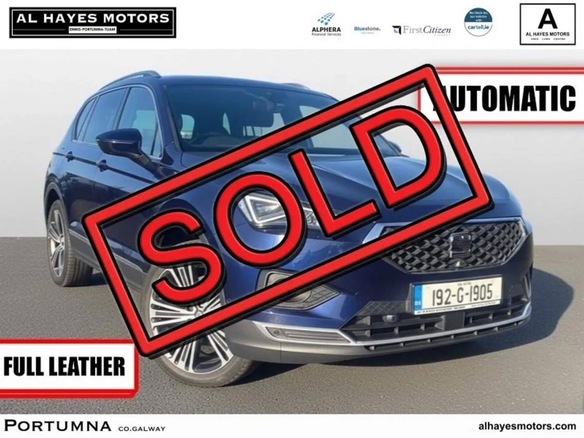 SEAT Tarraco *SOLD SOLD SOLD* AUTOMATIC 7SEATER XC - Image 1
