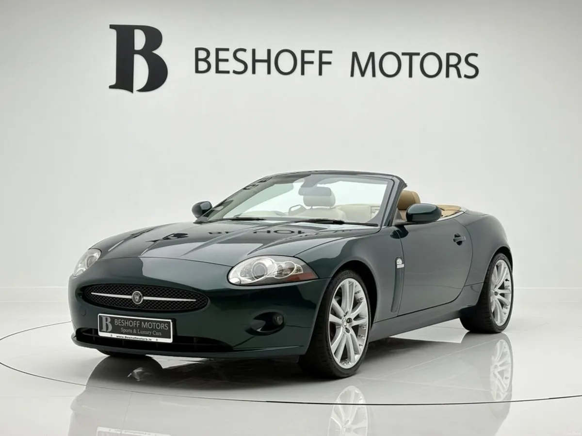 Jaguar XK 4.2 V8 CABRIOLET=LOW MILES//BEIGE INTERI - Image 1