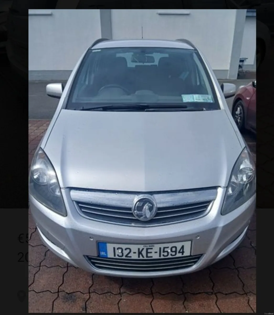 Vauxhall zafira - Image 1