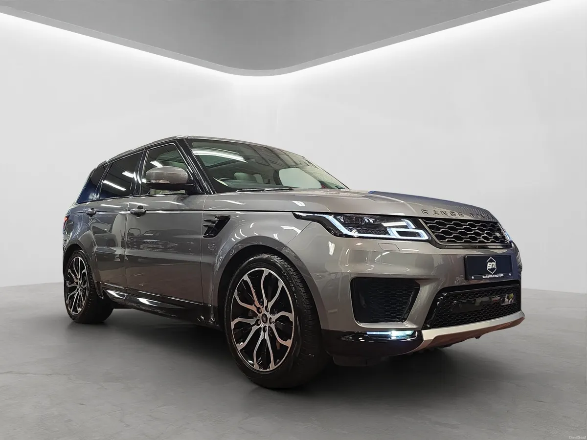 2022 LANDROVER RANGE ROVER SPORT P400E HSE SILVER. - Image 1