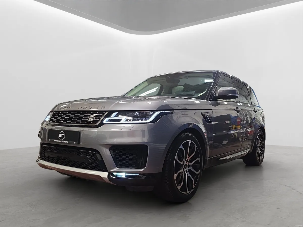 2022 LANDROVER RANGE ROVER SPORT P400E HSE SILVER. - Image 3