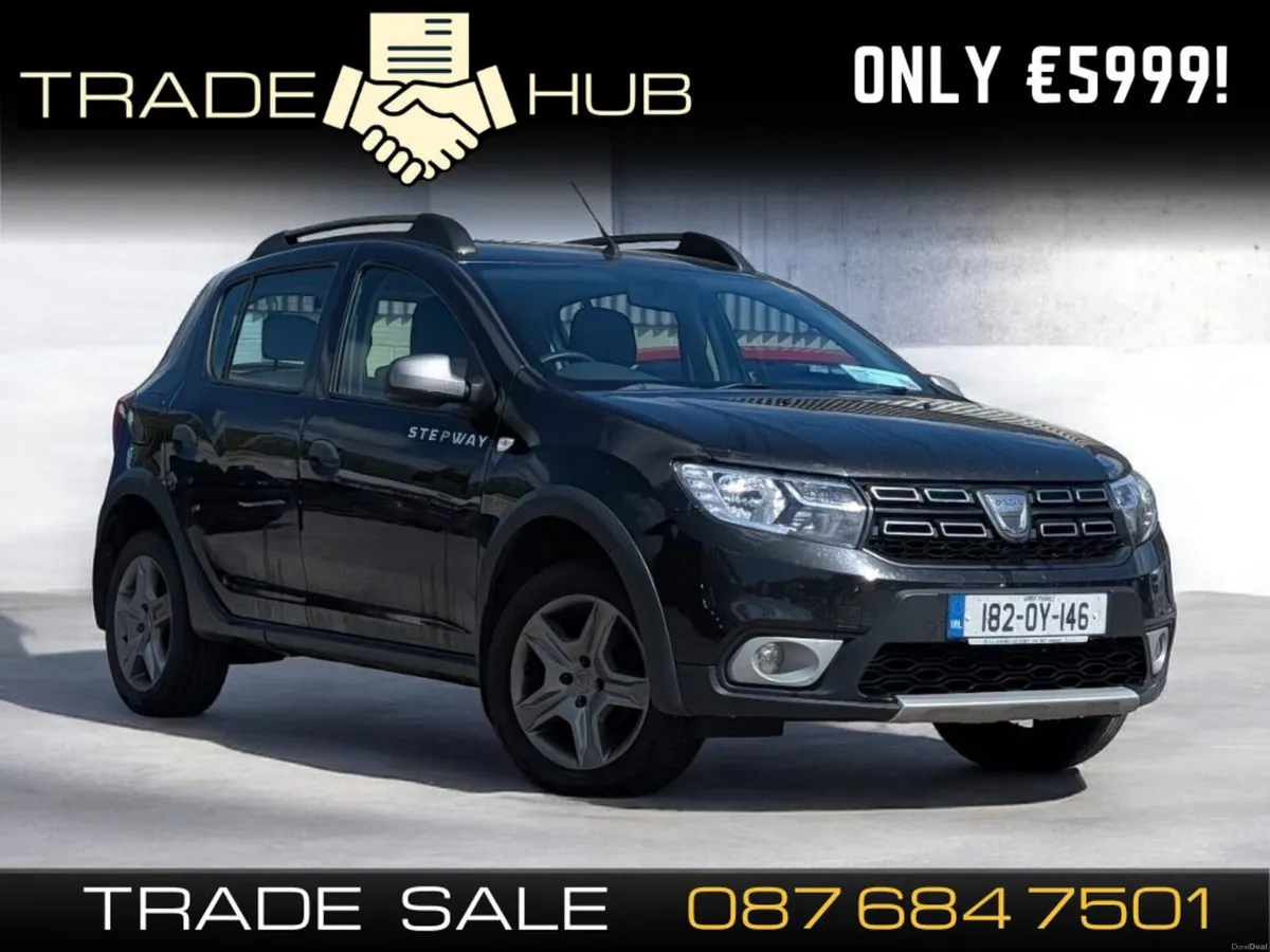 2018 Dacia Sandero Stepway warranty available - Image 1