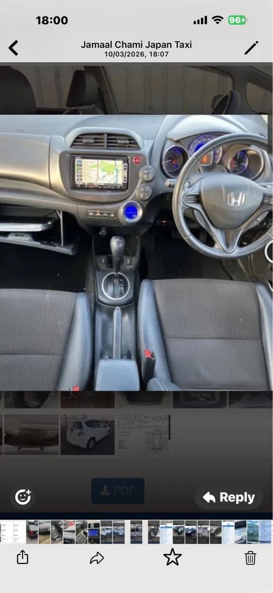 2013 Honda Fit 105000 KMS - Image 3