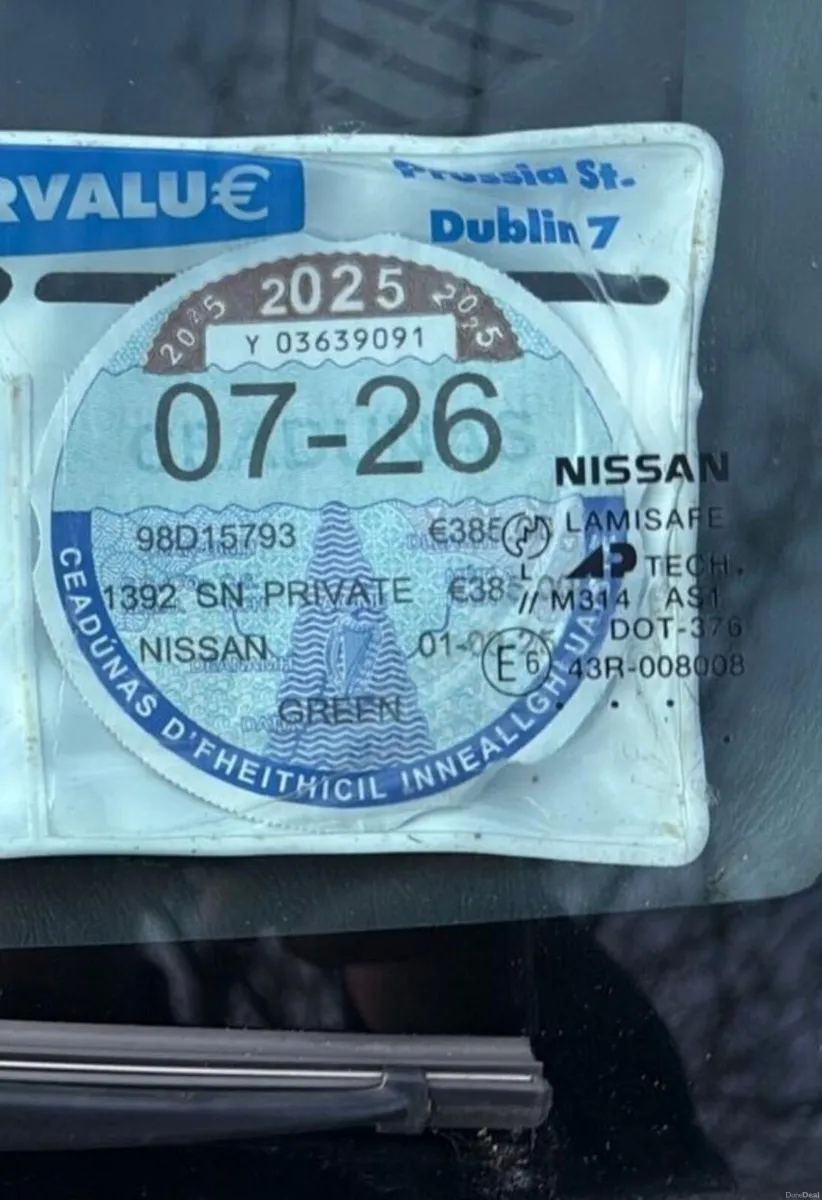 NISSAN ALMERA 1.4 GX 1998 , TAX AND NCT - Image 6