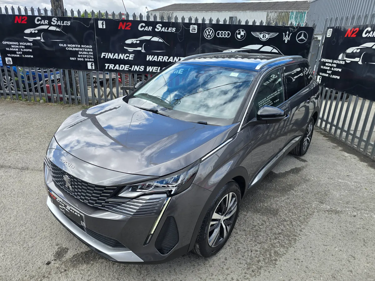 222 Peugeot 5008 Allure 7 SEATS,LOW MILES, NEW NCT - Image 5