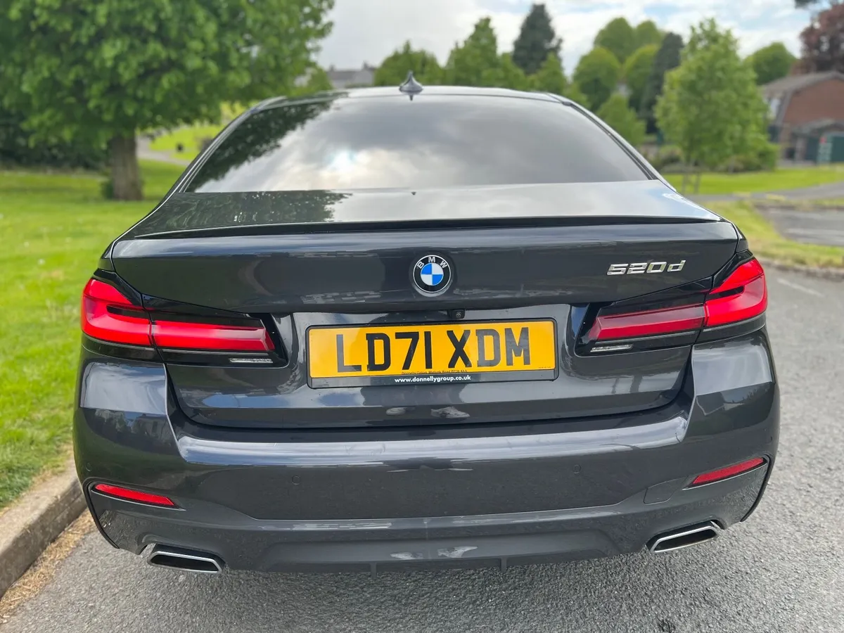 BMW 5-Series 2021 520d Auto M/Sport MHEW Low Miles - Image 2