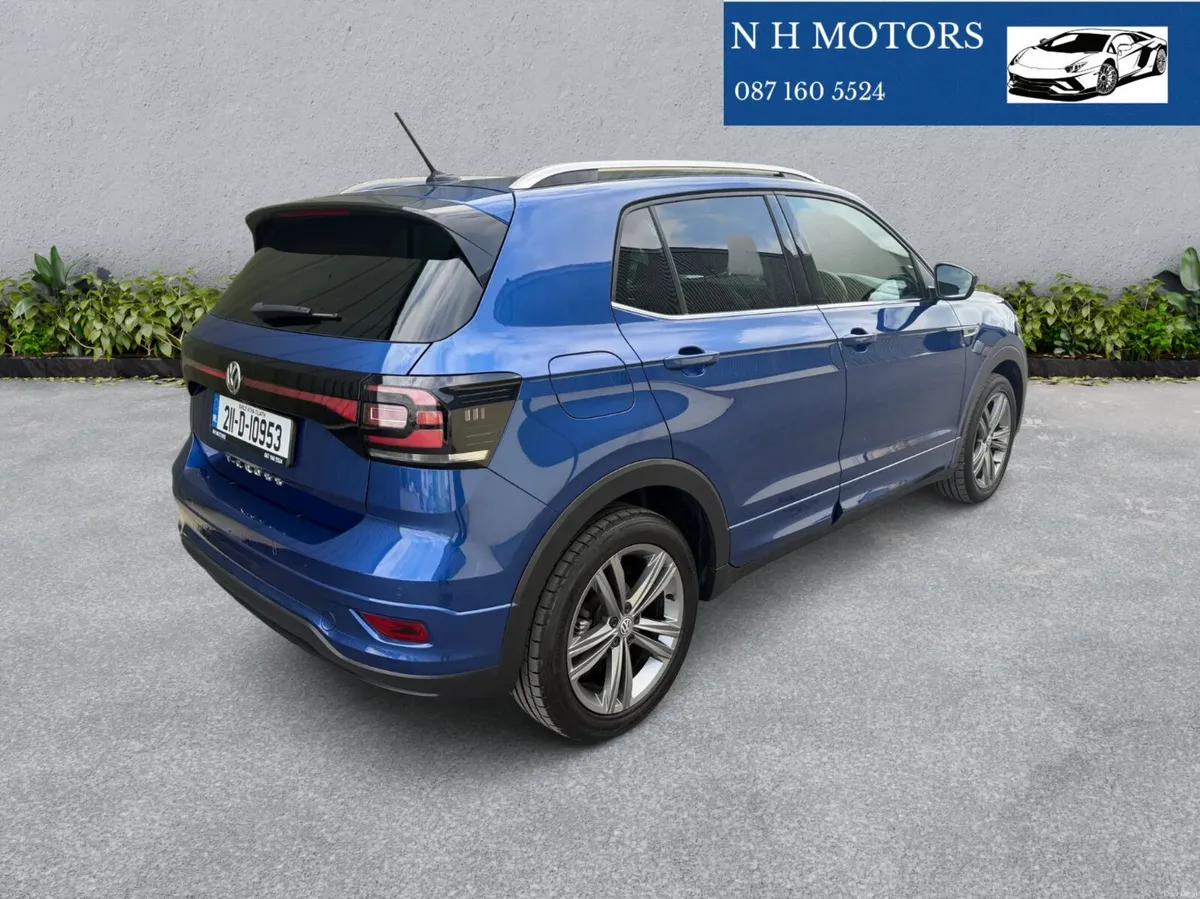 VW T-Cross 2021 R-LINE 1.0 Tsi 115-Bhp - Image 3