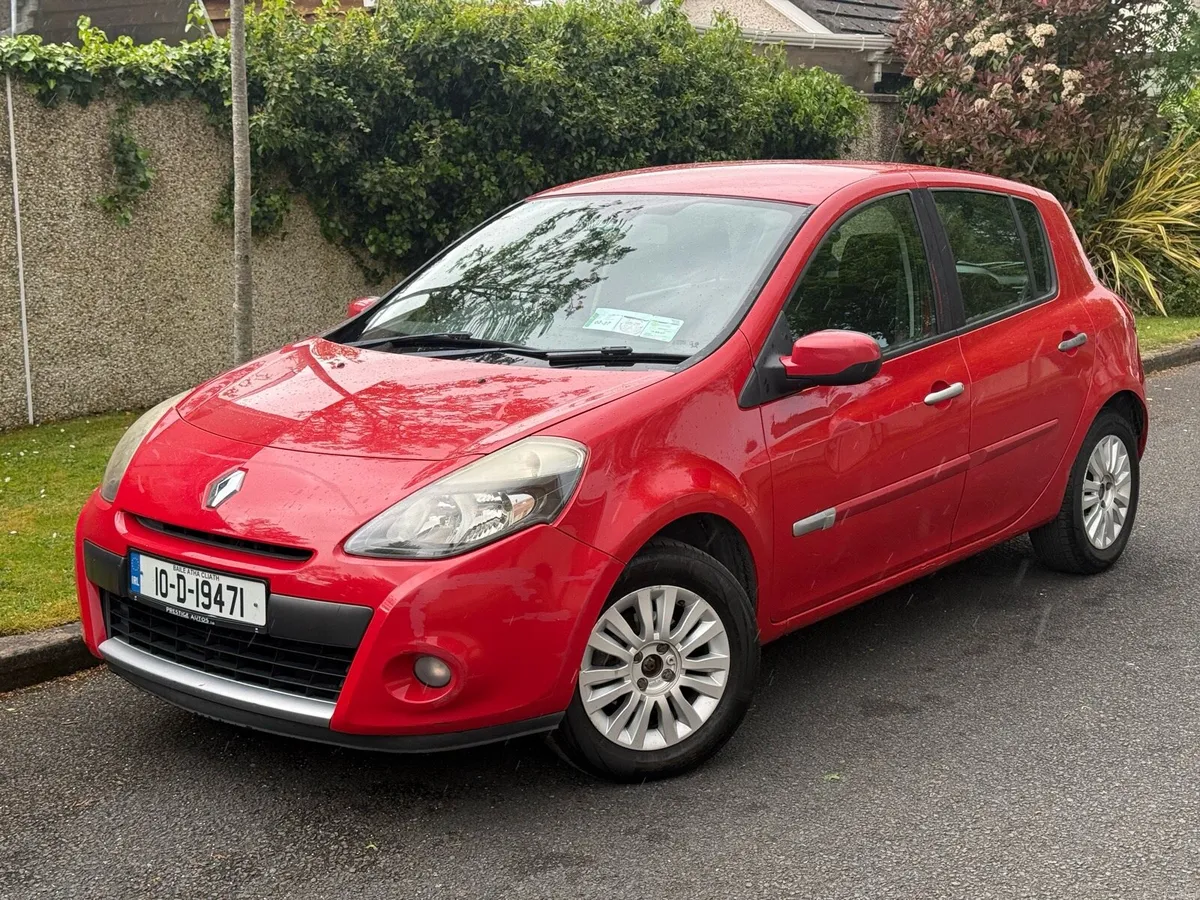 2010 Renault Clio 1.5dci 195kms NEW NCT 05/27 - Image 1