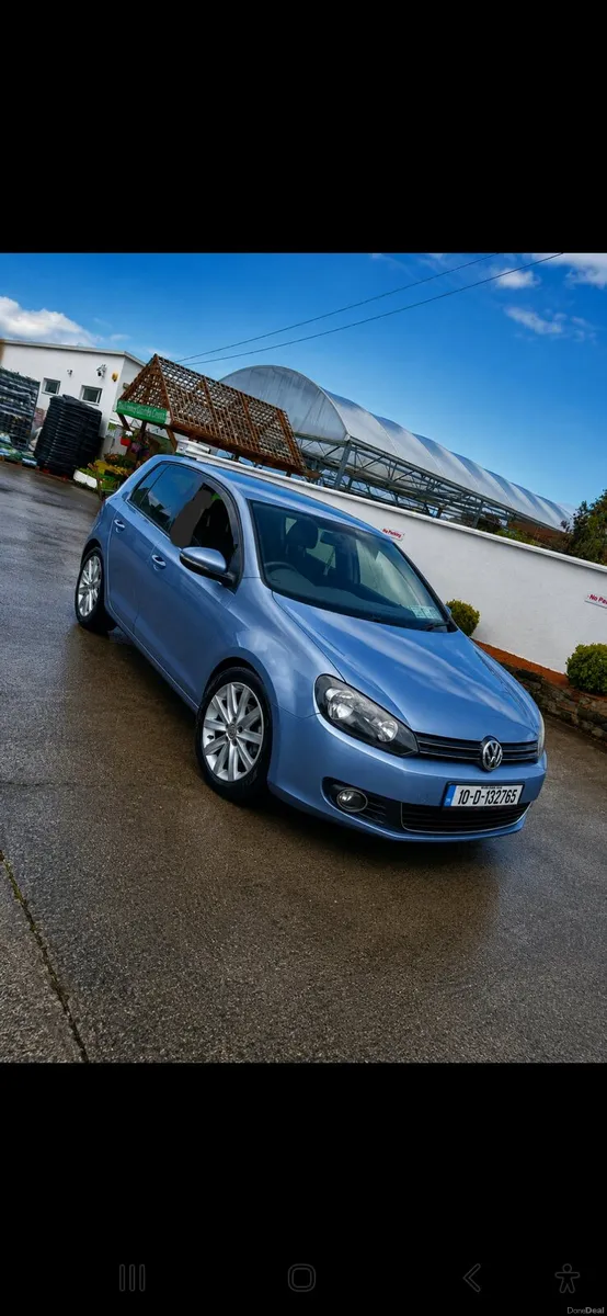 2010 Vw golf ,2.0Tdi nct 11/26 low milage - Image 2