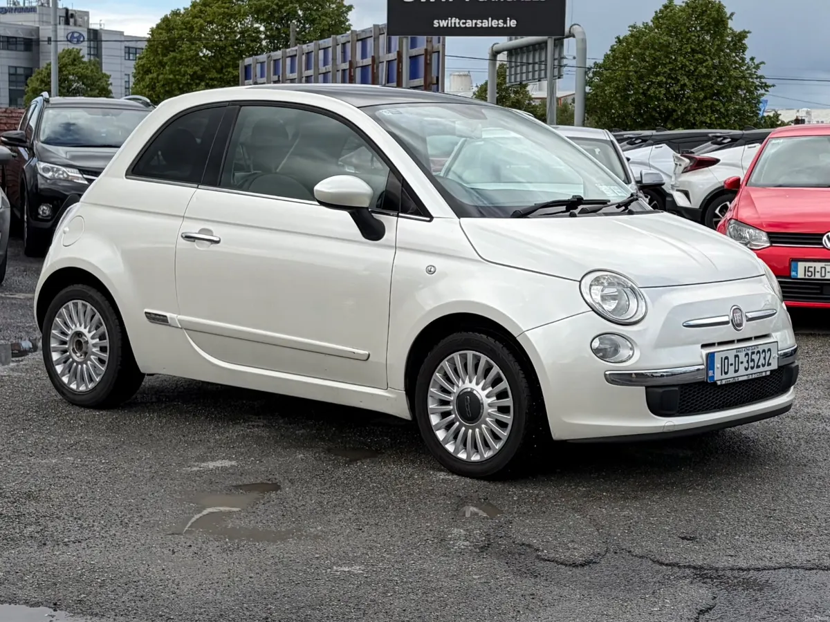 2010 Fiat 500 1.2 Lounge Nct 02/27 - Image 2