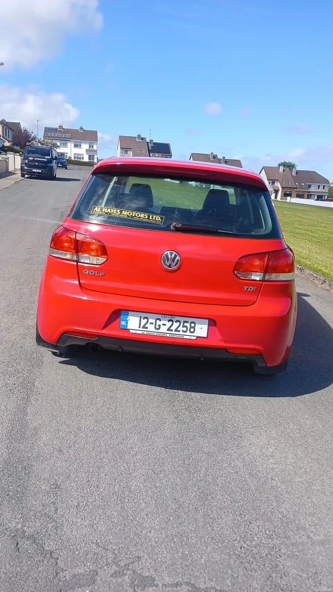 2012 vw golf Rline 1.6 diesel manual nct until Aug - Image 1