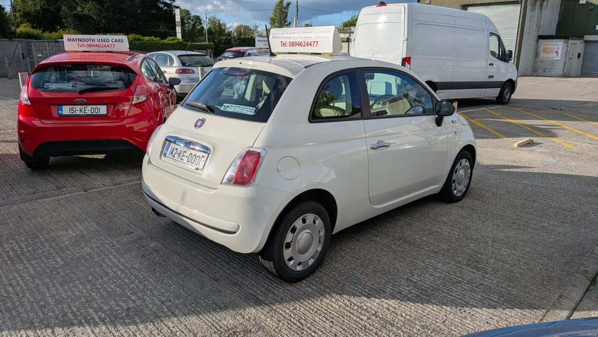 2014 Fiat 500 1.2 Low miles, new NCT - Image 3