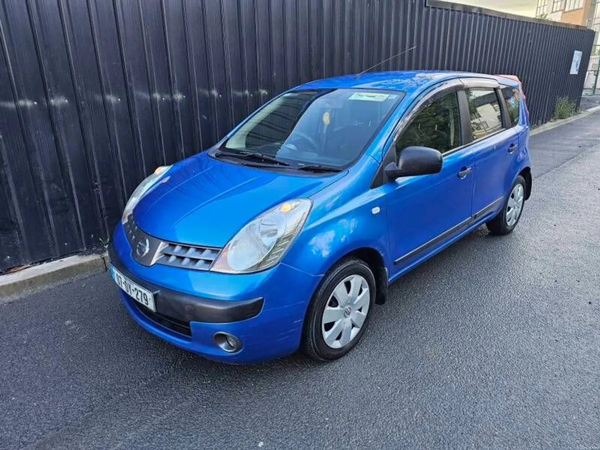 2007 Nissan Note Automatic  nct 05/27 tax 06/26 - Image 4