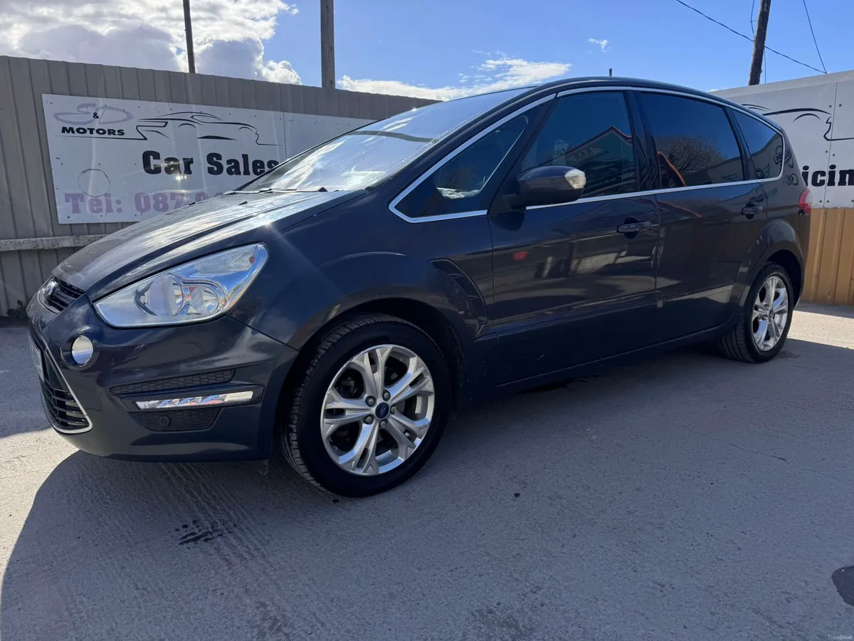 12 Ford S-Max  2.0TDCI 140PS Titanium Low miles - Image 1